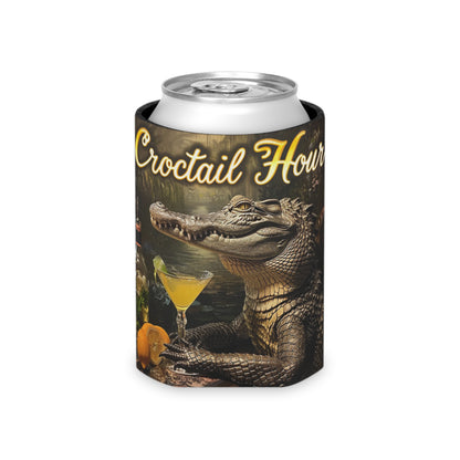 'Croctail Hour' Can Cooler (Koozie) - Regular Size