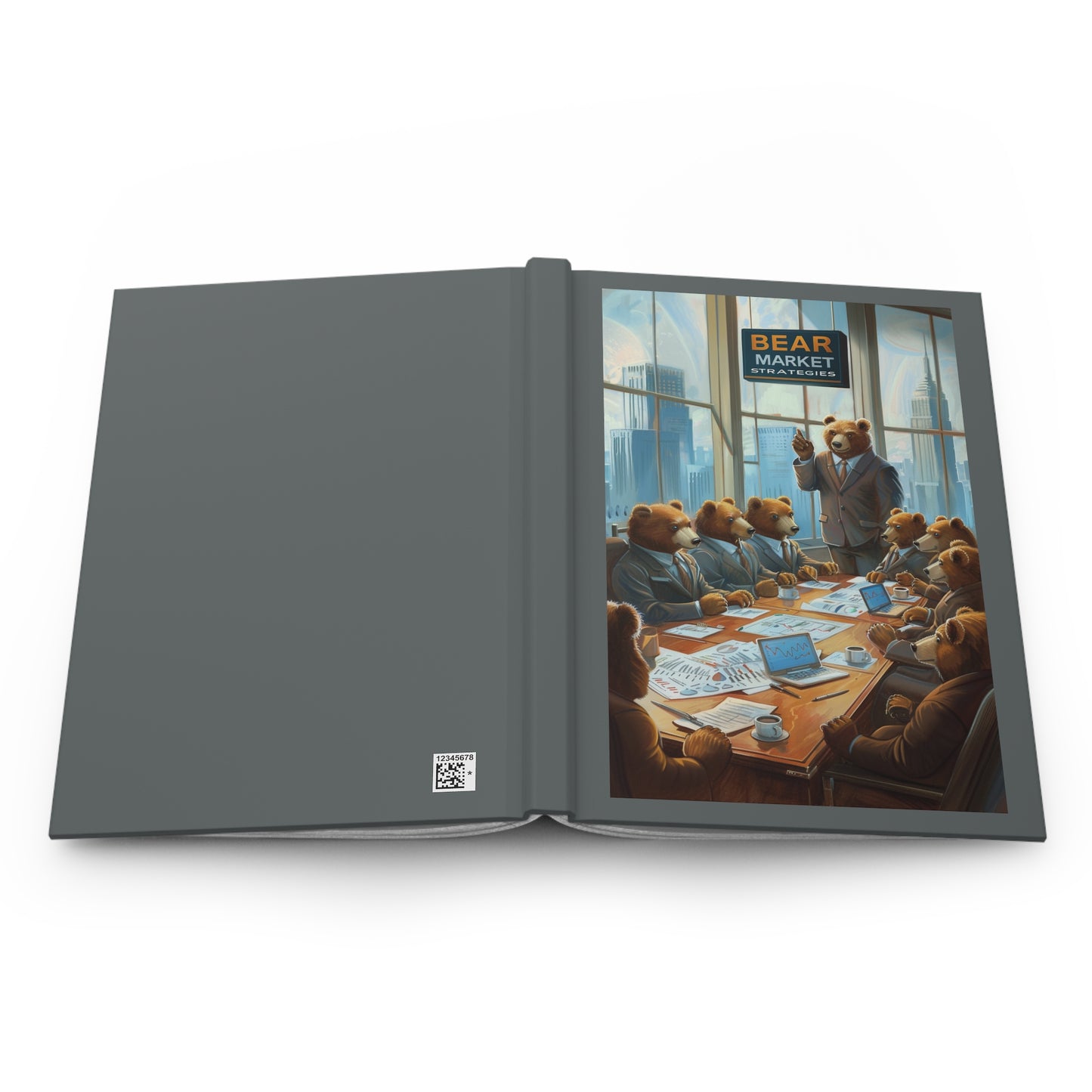 'Bear Market Strategies' Hardcover Journal (Matte Finish)