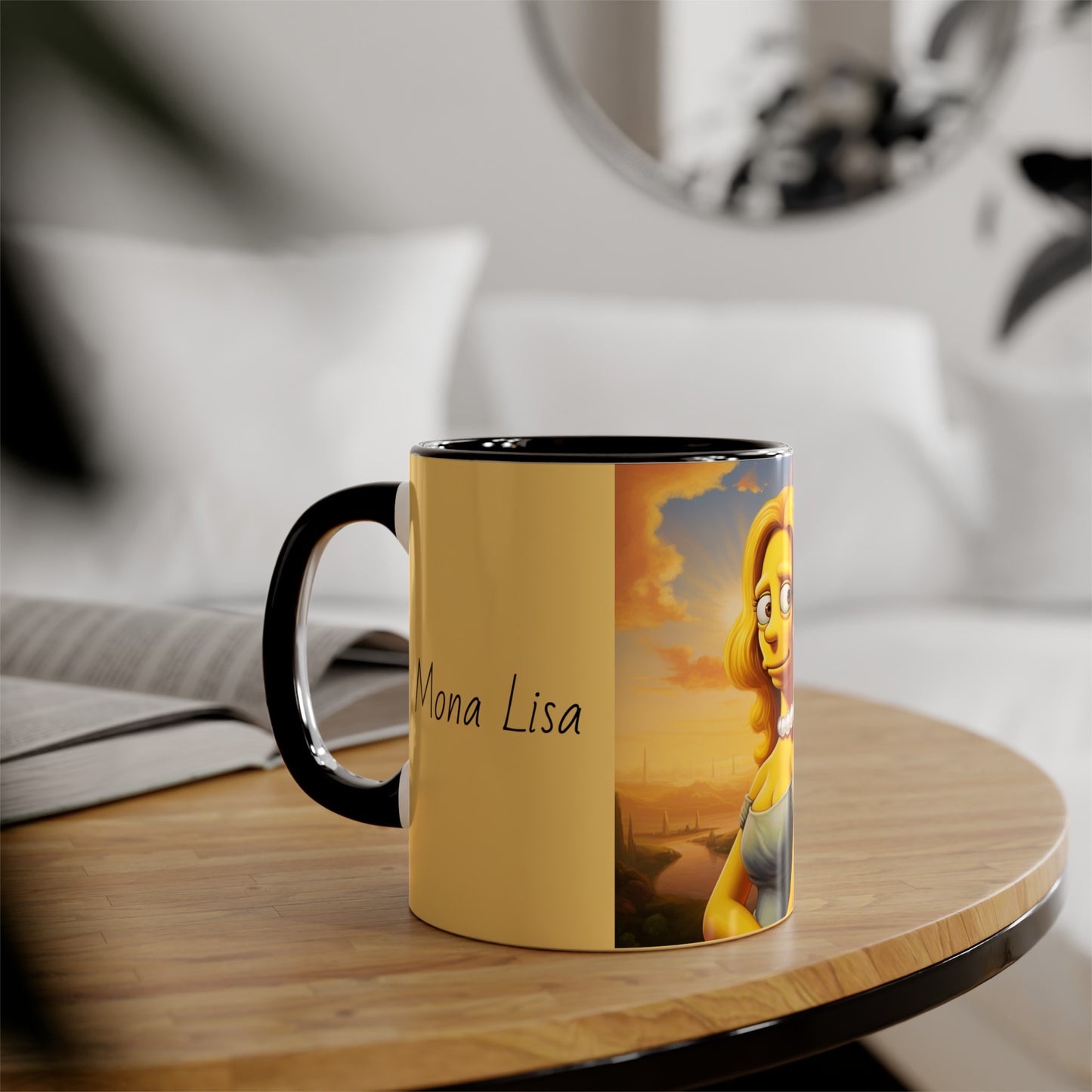 Mona Lisa "Simpson" Coffee Mug 11oz