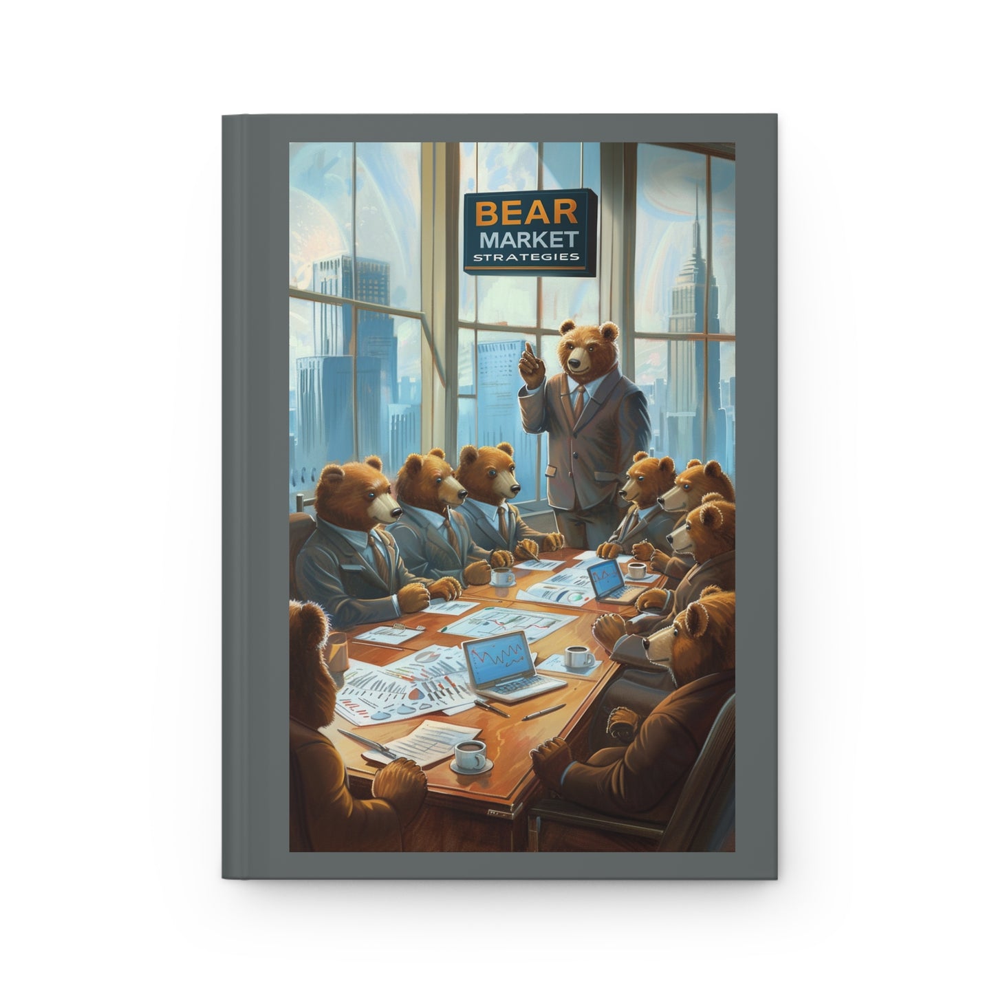 'Bear Market Strategies' Hardcover Journal (Matte Finish)