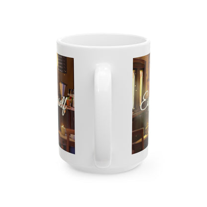 ‘Espresso Yourself’ Ceramic Mug (11oz, 15oz)