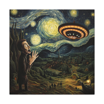 'The Starry Fright' Matte Canvas - Stretched, 0.75"